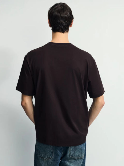 Футболка с нашивкой на груди / Zarina  фото 5