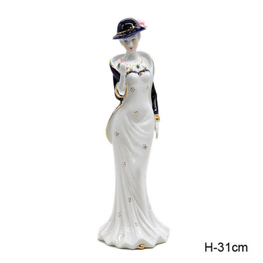 Статуэтка Дама 31 см / XH:068-F-12 /уп 24/ - Галеонтрейд фото 2