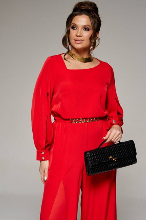 Комбинезон  6285 алый - Beautiful and free фото 4