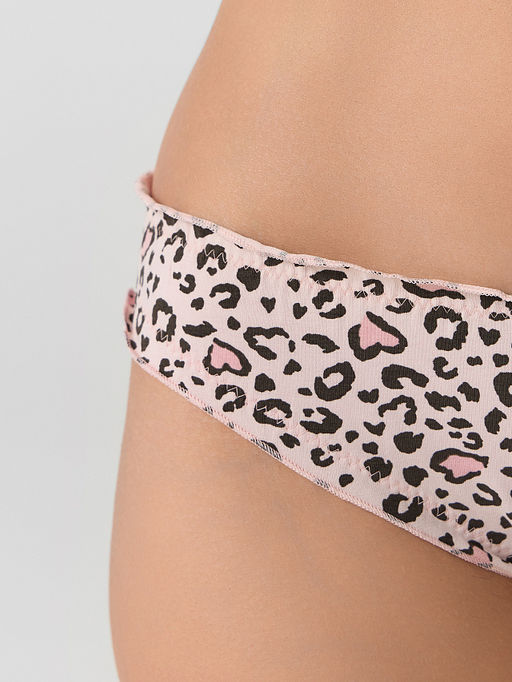 Цена за 2 штуки! Трусы слипы женские с леопардовым принтом - Mark formelle фото 5