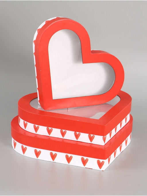 Набор коробок 3 в 1 «Любовь», 28 х 5 см, 32 х 5,5 см, 35 х 6 см