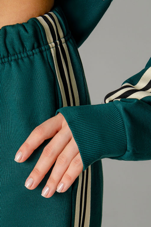 Арт. 2544   Костюм женский с брюками 44-52 (5 шт) Цвет:изумруд