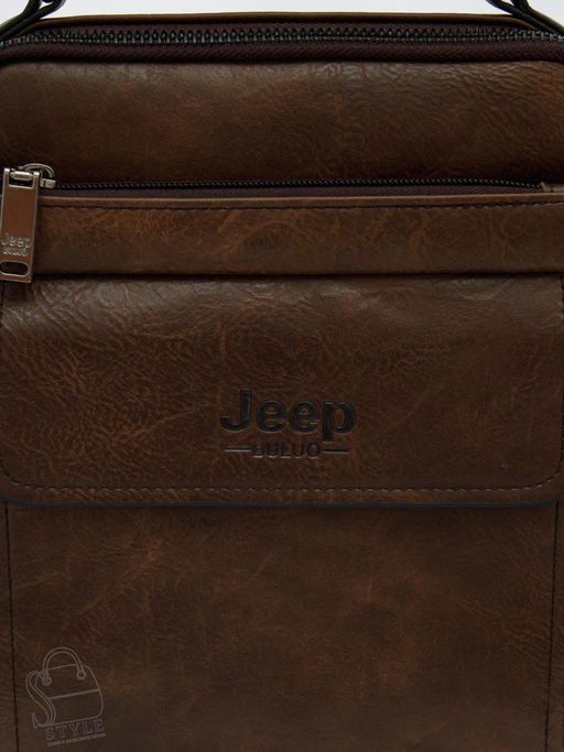 Сумка мужская 8805-2 brown Jeep - S-style фото 5