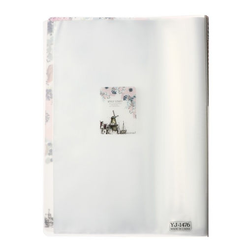 Папка формат А4, с 30 прозрачными файлами, Город, МИКС - Calligrata фото 9