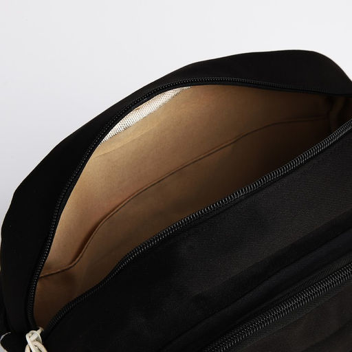 Сумка молодёжная на молнии, цвет чёрный - Simaland фото 6