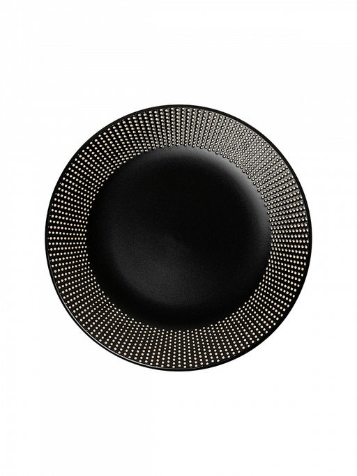 Тарелка плоская D21 черный керамика - Lucky фото 3