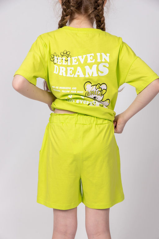 Шорты для девочки 101279 Ментол* 405 Lets go - Let's go фото 6