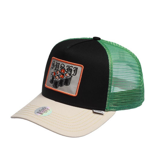 Бейсболка DJINNS арт. HFT Cap Food Sushi (черный)