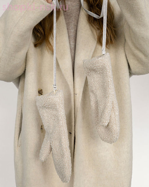 164.00/00-26 Варежки женские флис (7-8)