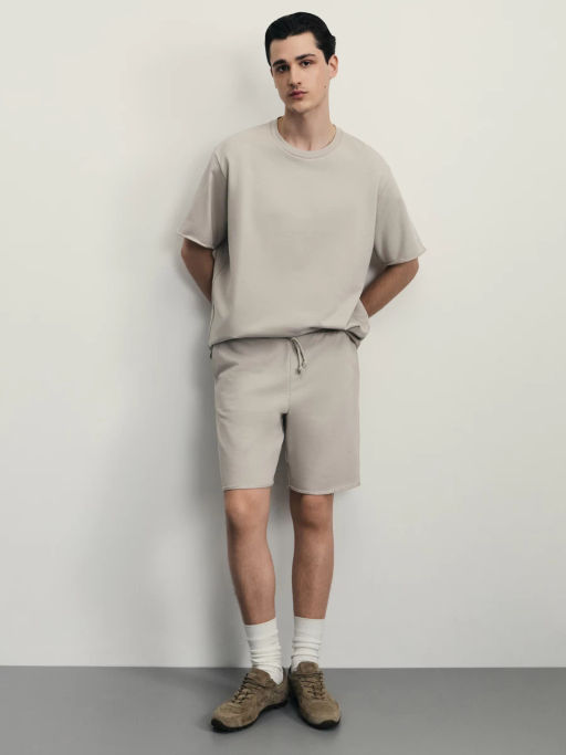 Футболка из плотного хлопка / Zarina фото 2