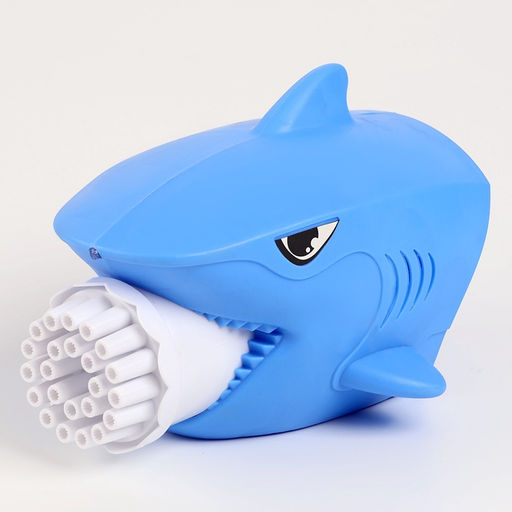Генератор мыльных пузырей Акула, 16 ? 19 ? 13 см - Funny toys фото 4
