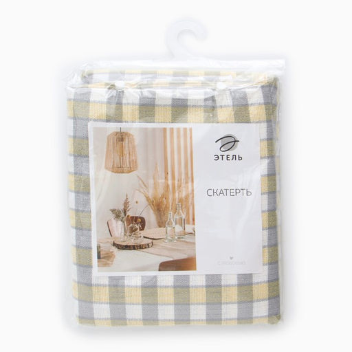 Скатерть «Этель», 140×180 см, жёлтая