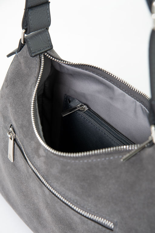 Сумка женская Ц-655.67 серый - Protege фото 5