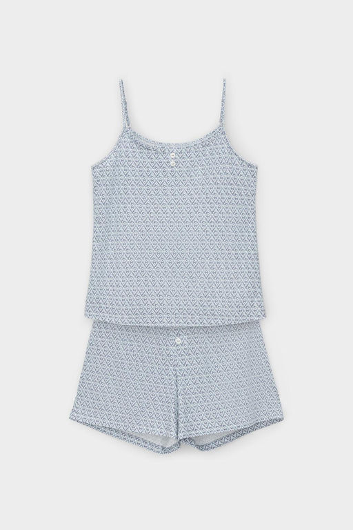 Е 20112/сахар,восточный орнамент пижама жен