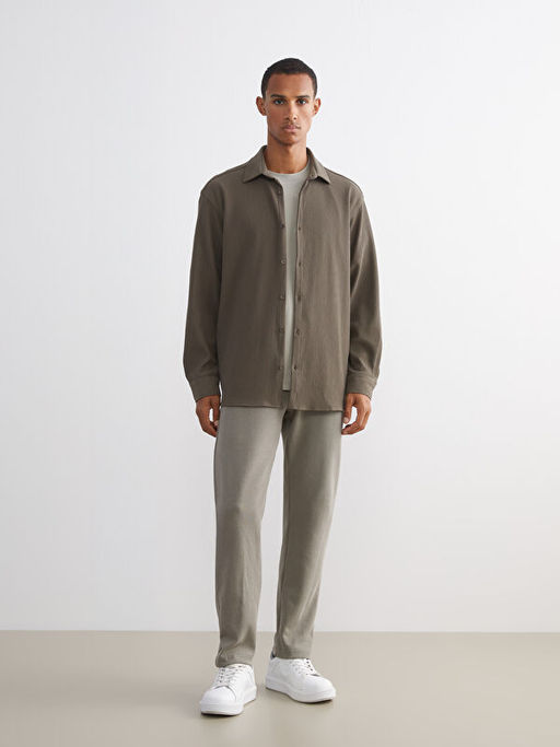 Rahat Kal?p Uzun Kollu Erkek G?mlek