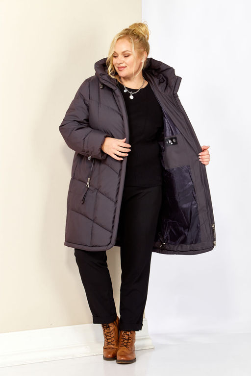 Куртка SHETTI 2204 баклажан