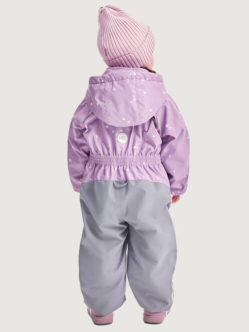 Комбинезон 8м0626 пудра/светло-серый