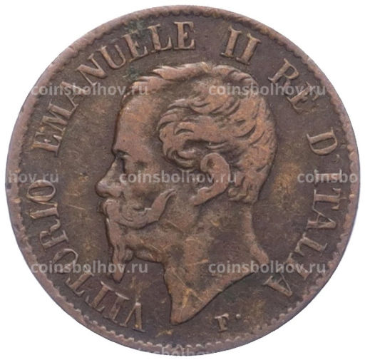 Монета 1 чентезимо 1867 года M Италия