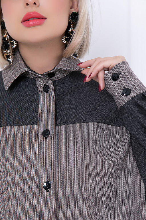 БЛУЗКА АМЕРИГО (МАСТАРД) - Bellovera фото 8