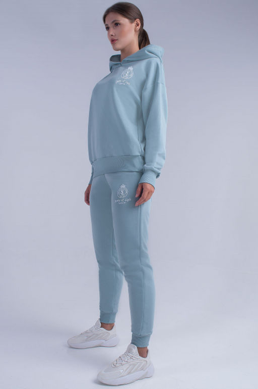 Арт. 2523 Костюм с брюками женский 44-52 (5 шт) Цвет:верх-мята, низ-мята - Калинка фото 2