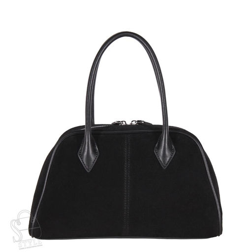 Сумка женская кожаная 88018AA black Polina&Eiterou  в Новосибирске