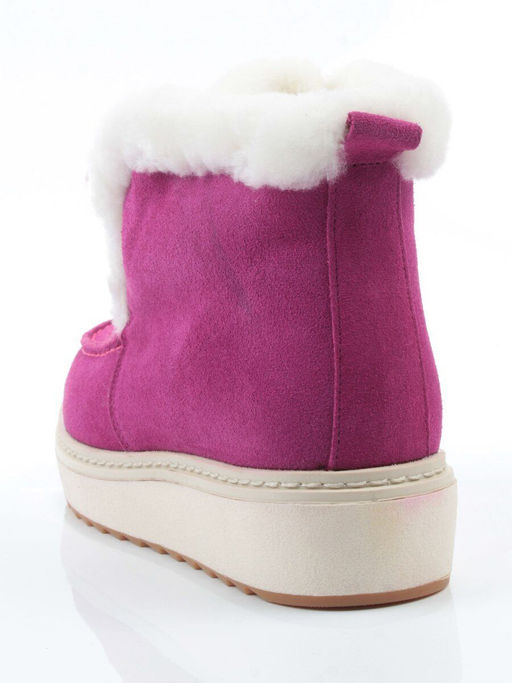 04-5603-3 CRIMSON Ботинки зимние женские (натуральная кожа, 100% шерсть)