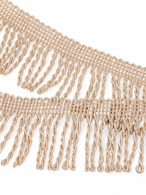 Бахрома жгут, 6.5 см, 20 м±0.5, бежевая