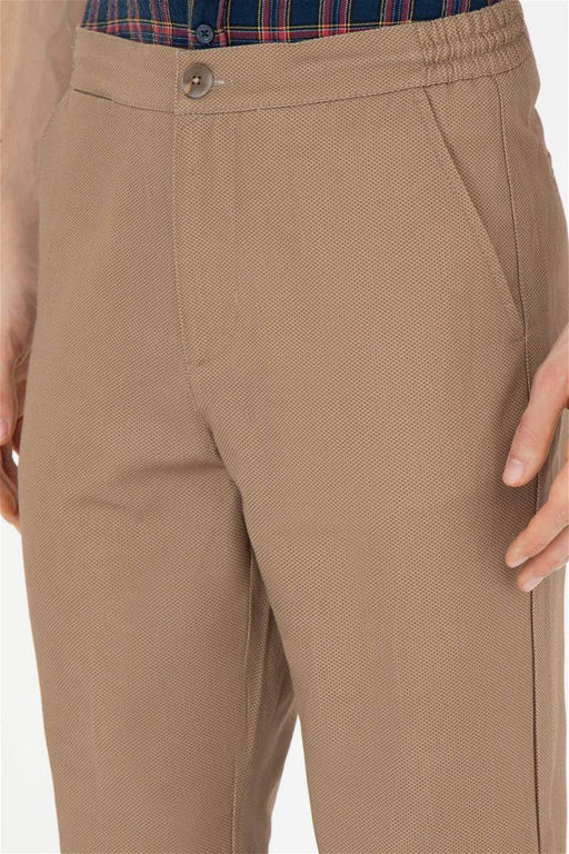 Мужские брюки песочного цвета из парусины - U.s. polo assn фото 6