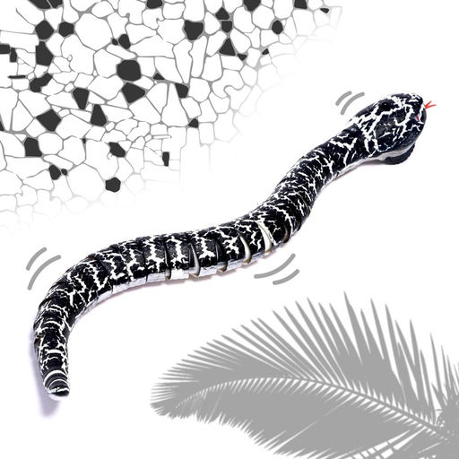 Животное радиоуправляемое Змея, свет, работает от аккумулятора, цвет черный - Simaland фото 7