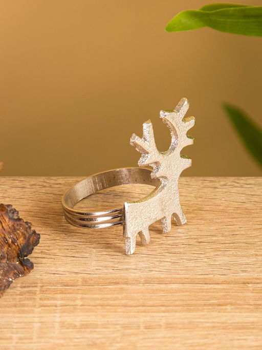 Кольцо для салфеток Оленёнок, 5?4?5 см, алюминий