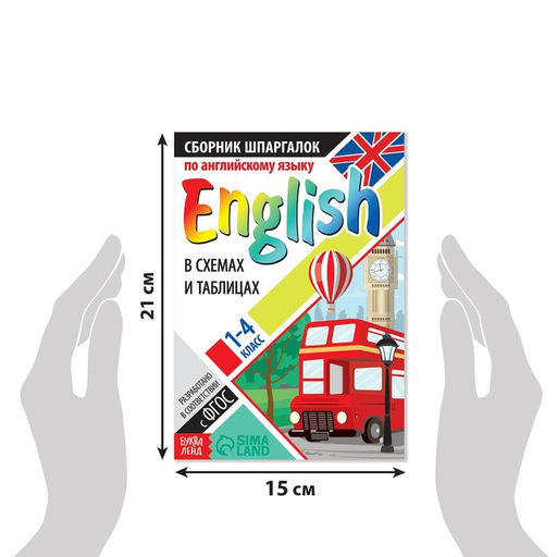 Сборник шпаргалок по английскому языку, 14 кл., 60 стр. - Буква-ленд фото 2