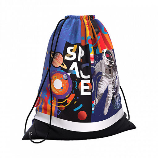 Цена за 1 шт. Мешок для обуви ErichKrause 365x440мм Cosmonaut