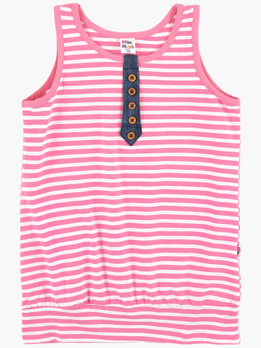 Майка в полоску UD 0323 синяя полоса - Mini maxi фото 7