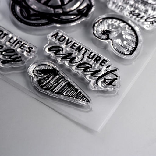 Силиконовый штамп для творчества «Морское приключение», 21×15 см