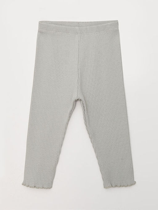 Bisiklet Yaka Uzun Kollu Bask?l? K?z Bebek Sweatshirt ve Tayt 2li Tak?m - Waikiki фото 3