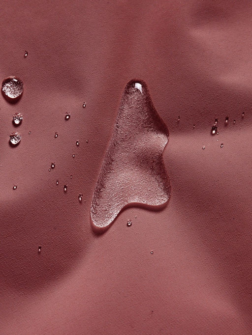 Парка зимняя подростковая для девочки с капюшоном и мехом бордового цвета 9534Bo