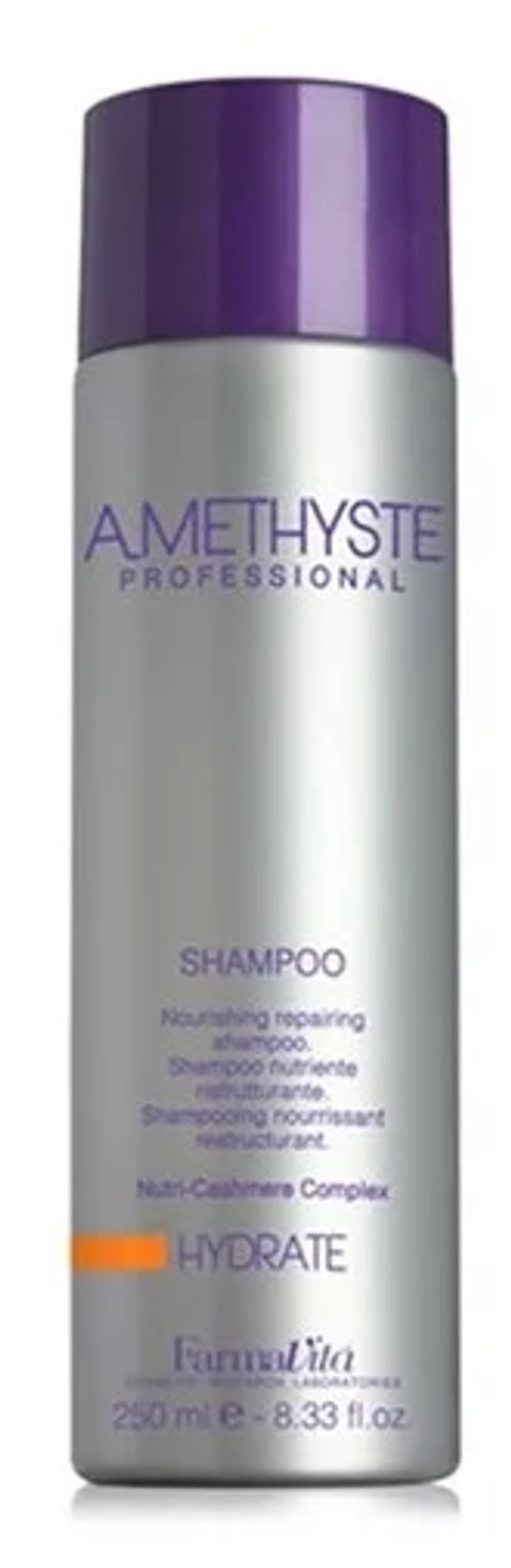 Farmavita amethyste hydrate шампунь для сухих и поврежденных волос  фото 2