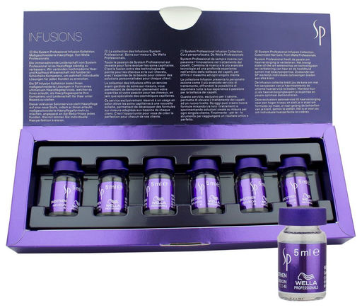 Smoothen infusion Эликсир для гладкости волос 6х5мл, Wella SP - Wella professionals фото 4