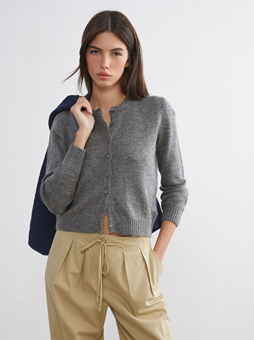 Bisiklet Yaka Kad?n Triko H?rka