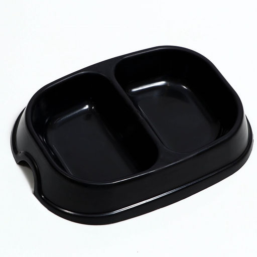 Цена за 3 шт. Миска 2200 мл, чёрная - Simaland фото 4