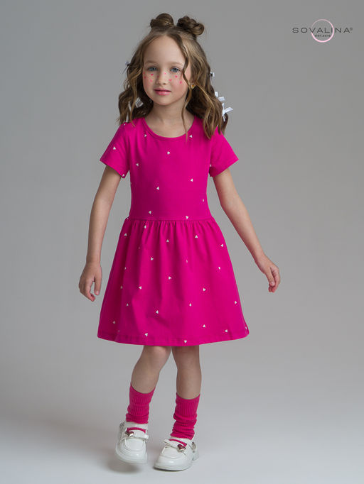 Платье Лето сердечки барби - Sovalina фото 27