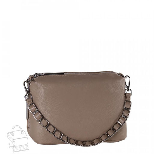 Сумка женская кожаная 8211R apricot Polina&Eiterou в Новосибирске