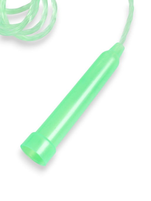 Цена за 10 шт. Скакалка детская, 2 м, регулируемая, цвет МИКС