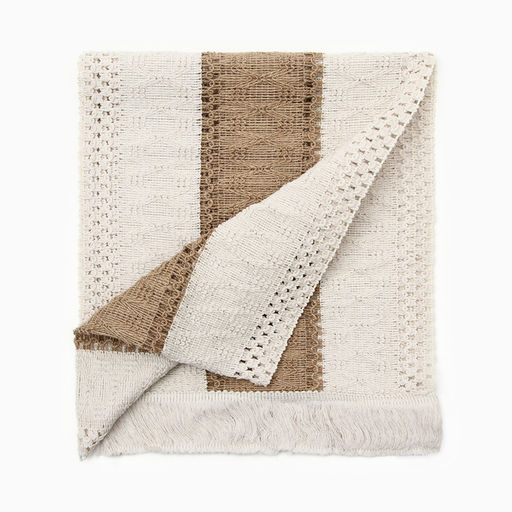 Дорожка «Этель. Сканди», коричневая, 32×150 см, 50% хлопок, 50% лён
