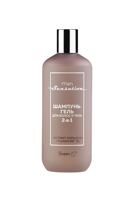 Белита-М Men Sensation Шампунь-гель для волос и тела 2 в 1 400г