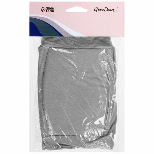 Наколенники для гимнастики и танцев Grace Dance, с уплотнителем, р. XXS, 3-5 лет, цвет серый  фото 9