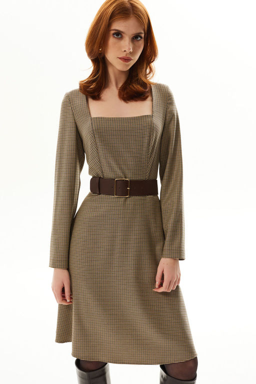 Платье Golden Valley 4945 коричневый  фото 4