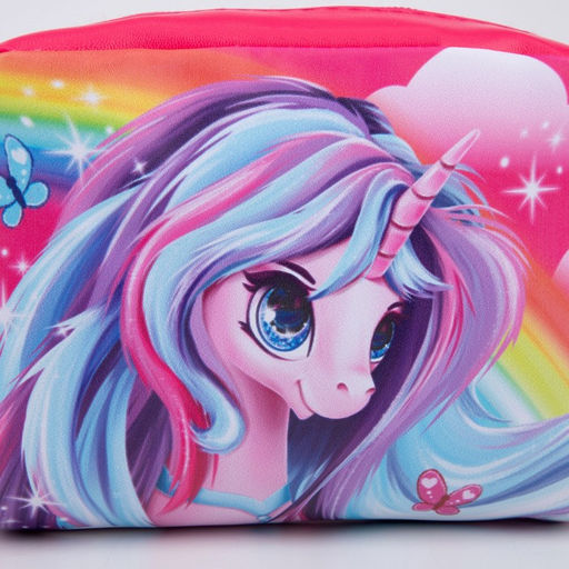 Сумка детская Волшебный единорог из эко-кожи, на ремешке, 15х12х3 см - NAZAMOK KIDS фото 5