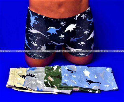 Цена за 5 шт. Боксеры для мальчиков Турция арт. 41433 (41133, 41050) 5 (8-9 лет) - For you фото 2