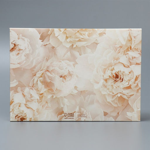 Складная коробка конверт Нежные пионы, 31 х 22 х 5 см - Дарите счастье фото 6